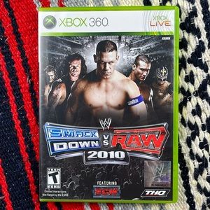WWE SmackDown vs Raw 2010 Xbox 360 Complete CIB